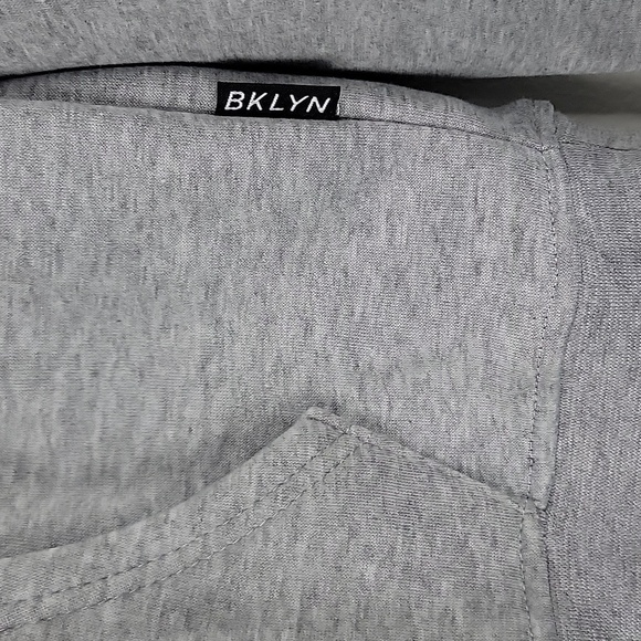 Brooklyn Cloth Gray w/ Orange Graphic Hoodie Christian Religious L - Picture 5 of 14